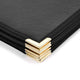 TheLAShop 10ct/pk PU Leather Menu Cover + PVC Holders 10-View 8-1/2x11 Image