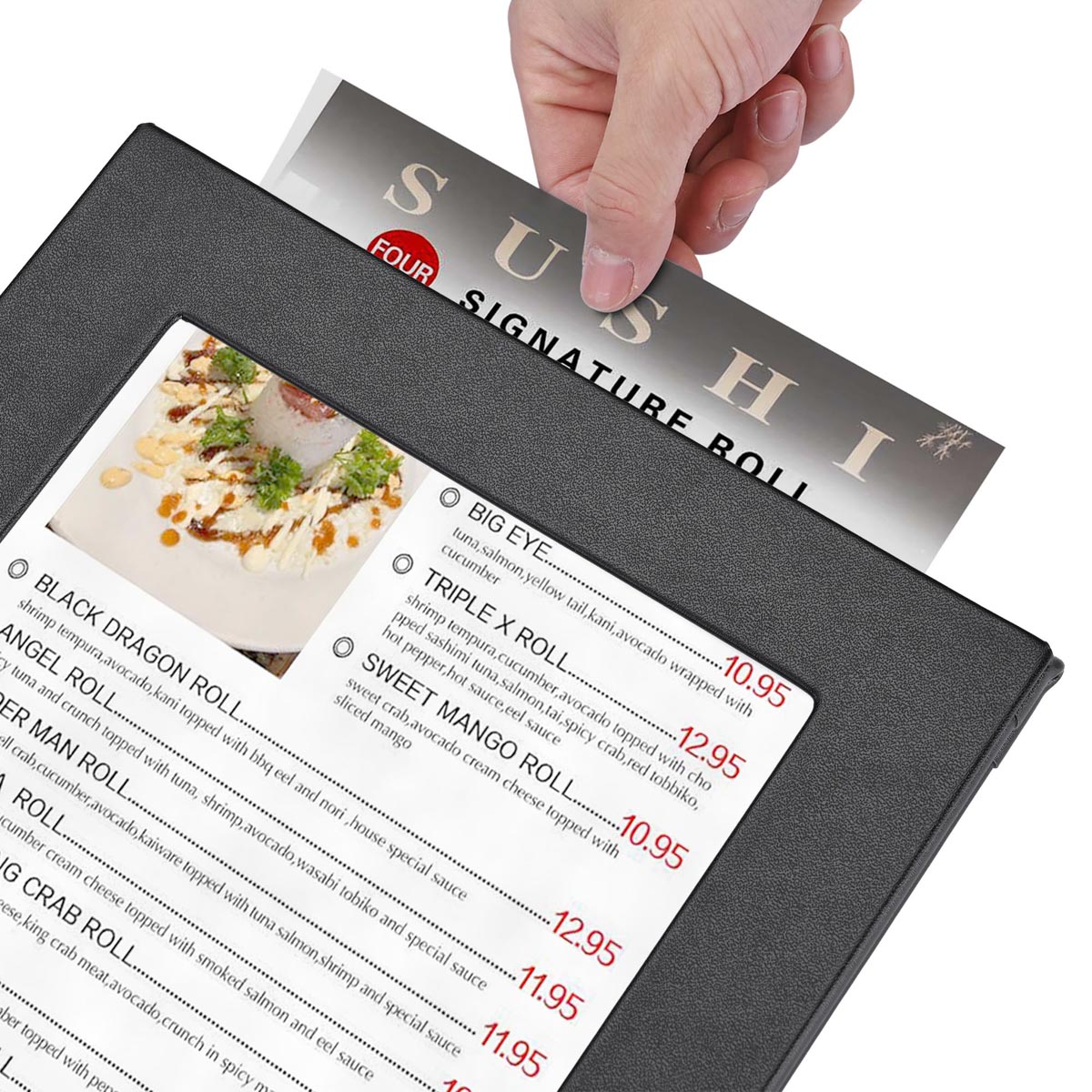 tent menu TheLAShop LED Table Tent Half Letter Wine Drinks Cocktail Menu Cover