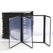 TheLAShop 8-1/2"x11" & a Half Clear Restaurant Menu Covers 30ct/pk Image