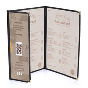 TheLAShop 8-1/2"x14" & A Half Clear Restaurant Menu Covers 30ct/pk Image