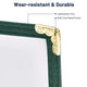 TheLAShop 8-1/2"x14" & A Half Clear Restaurant Menu Covers 30ct/pk Green Image