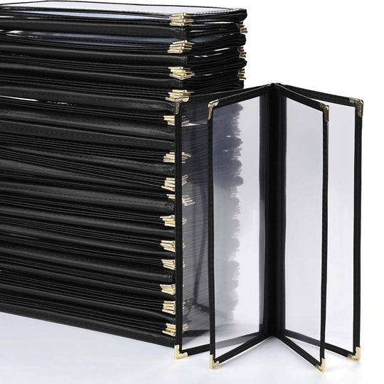 TheLAShop 4.25x11 Menu Folder Wine Menu Covers 30ct/pk