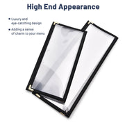 TheLAShop 4.25x11 Menu Folder Wine Menu Covers 30ct/pk Image