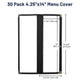 TheLAShop 4.25x14 Menu Folder Wine Menu Covers 30ct/pk Image