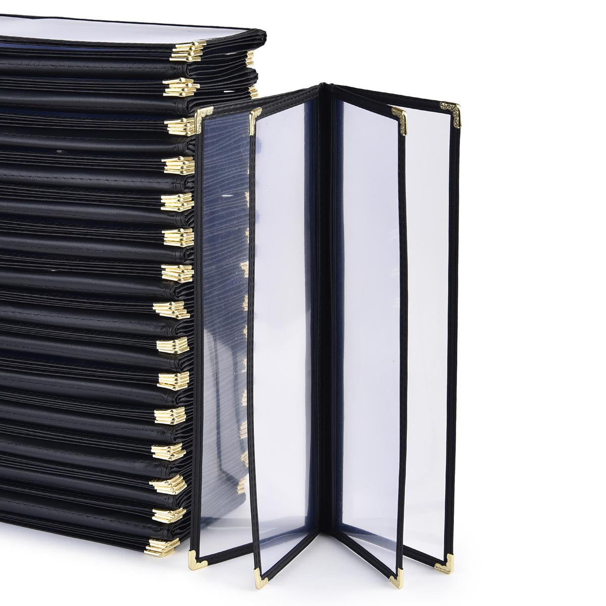 TheLAShop 4.25x14 Menu Folder Wine Menu Covers 30ct/pk