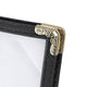 TheLAShop 5"x9" Clear Check Presenter with Pocket Bill Holders 30ct/pk Image