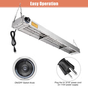 TheLAShop 43 in. Food Heater Strip Warmer 110V 1100W Image