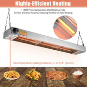 TheLAShop 36 in. Food Heater Strip Warmer 110V 1000W Image