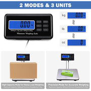 TheLAShop 660 lbs Postal Shipping Postage Digital Weight Scale Platform