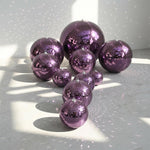 TheLAShop Purple Disco Ball for Mardi Gras Party Lavender Wedding Image