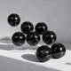 TheLAShop Black Disco Ball for Black-Tie Wedding Halloween Haunts, 7in 8ct. Image