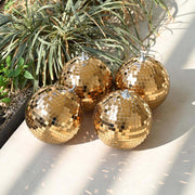 TheLAShop 7" Small Disco Balls Mini Party Decoration Table Centerpiece 4ct. Image