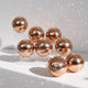 TheLAShop Mirror Disco Ball Wedding Event Decor (7",12",16",20",24"opt), 7in Rose Gold Image
