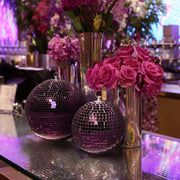 TheLAShop 12" Big Disco Ball Centerpiece, Table or Hanging for 8ft Ceiling Image