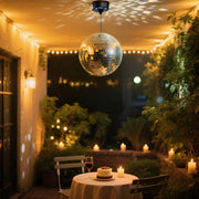 TheLAShop 12" Big Disco Ball Centerpiece, Table or Hanging for 8ft Ceiling Image