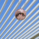 TheLAShop Rose Gold Disco Ball for Art Deco Wedding After Party, 12in Image
