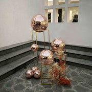 TheLAShop Rose Gold Disco Ball for Art Deco Wedding After Party Image