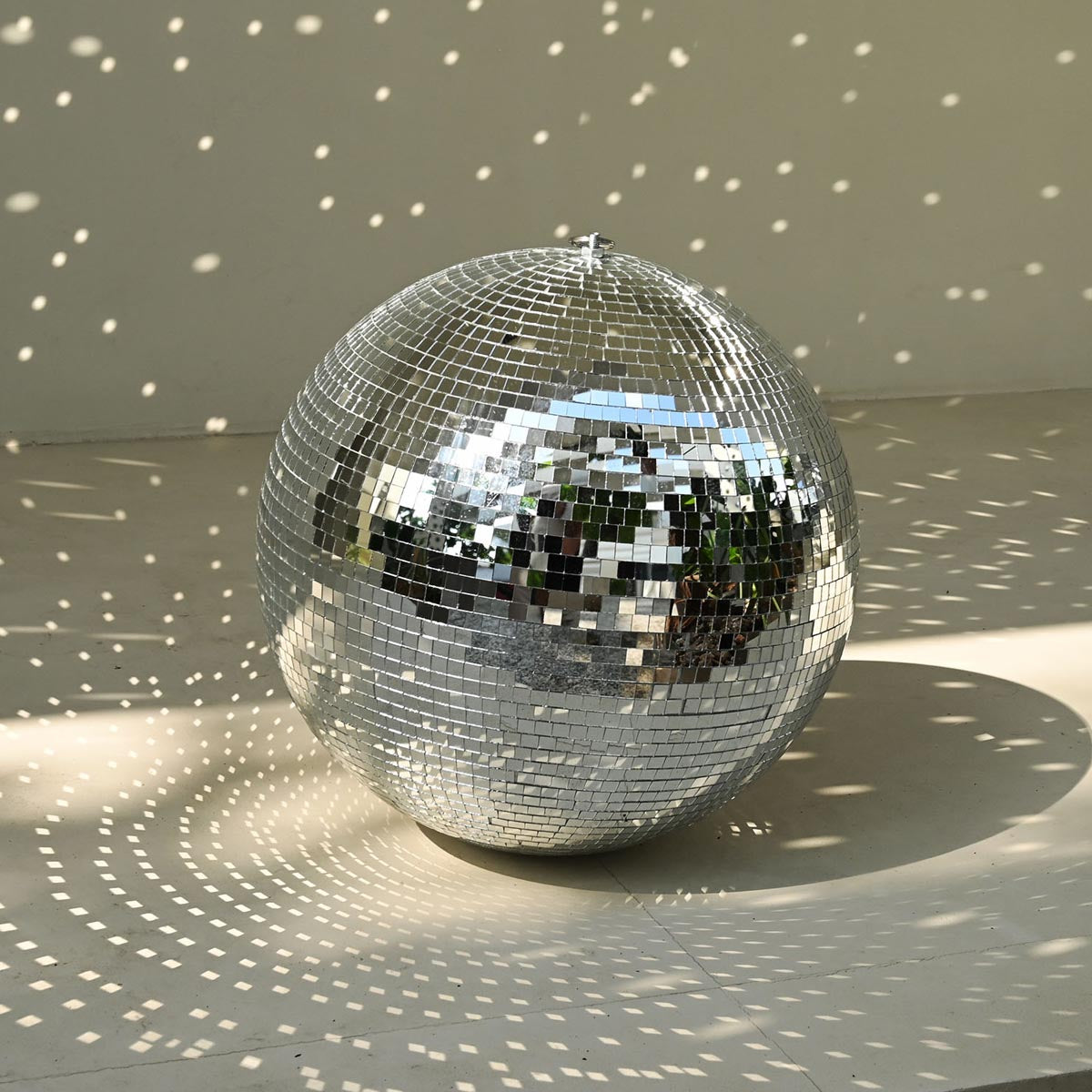 TheLAShop Silver Disco Ball for Rustic Wedding New Year Party