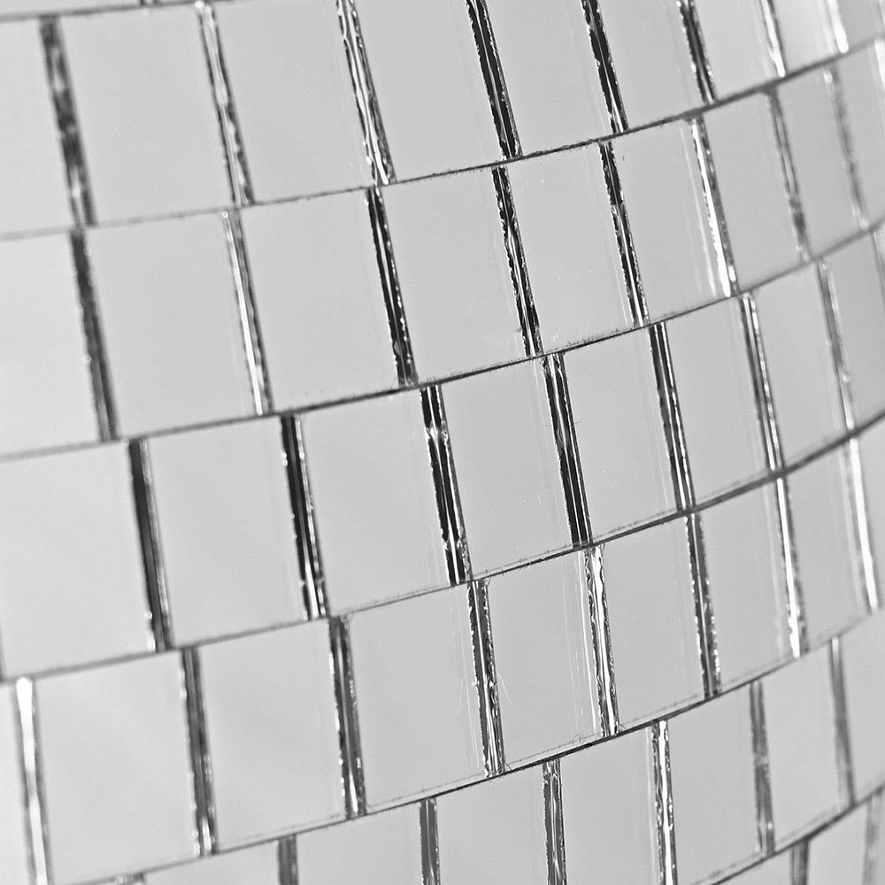 Double Bulk Discount Disco Ball Silver Mirror Glass Mosaic Tiles