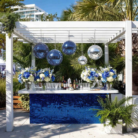 TheLAShop 20" Giant Disco Ball Hanging Centerpiece for 10-12ft Ceiling