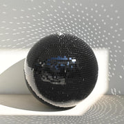 TheLAShop Mirror Disco Ball Wedding Event Decor (7",12",16",20",24"opt), 20in Black Image