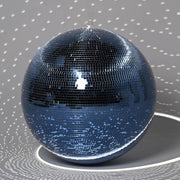 TheLAShop Blue Disco Ball for Mamma Mia Party Ocean Wedding, 24in Image