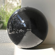 TheLAShop 24" Giant Disco Ball Hanging Centerpiece for 10-14ft Ceiling, Black Image
