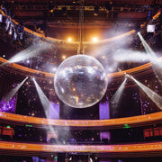 TheLAShop 24" Giant Disco Ball Hanging Centerpiece for 10-14ft Ceiling Image
