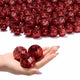 TheLAShop 1.6-in Small Disco Balls Wedding Event Decor 120ct, Red Image