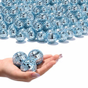 TheLAShop 1.6-in Small Disco Balls Wedding Event Decor 120ct, Blue Image