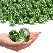 TheLAShop 1.6-in Small Disco Balls Wedding Event Decor 120ct, Green Image