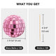 TheLAShop 1.6-in Small Disco Balls Wedding Event Decor 120ct Image