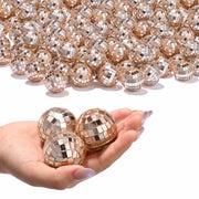 TheLAShop 1.6-in Small Disco Balls Wedding Event Decor 120ct, Rose Gold Image