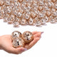 TheLAShop 1.6-in Small Disco Balls Wedding Event Decor 120ct, Rose Gold Image