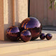 TheLAShop Purple Disco Ball for Mardi Gras Party Lavender Wedding Image