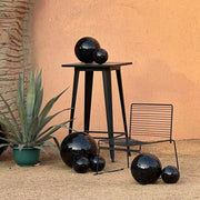 TheLAShop Black Disco Ball for Black-Tie Wedding Halloween Haunts Image