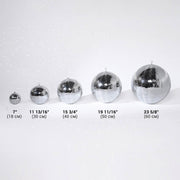 TheLAShop Silver Disco Ball for Rustic Wedding New Year Party Image