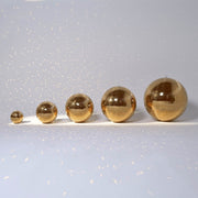 TheLAShop Gold Disco Ball for Garden Wedding Corporate Gala Image