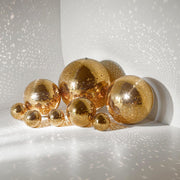 TheLAShop Gold Disco Ball for Garden Wedding Corporate Gala Image