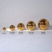 TheLAShop Gold Disco Ball for Garden Wedding Corporate Gala Image