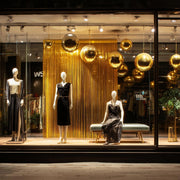 TheLAShop Gold Disco Ball for Garden Wedding Corporate Gala Image