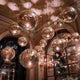 TheLAShop Rose Gold Disco Ball for Art Deco Wedding After Party Image