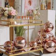 TheLAShop 7" Small Disco Balls Mini Party Decoration Table Centerpiece 4ct. Image