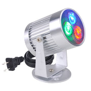 TheLAShop 16 inch Rotating Disco Ball and Spotlight Set RGB Image