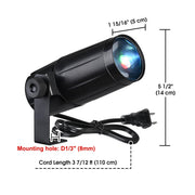 TheLAShop Aluminum Pinspot LED Light Disco Lighting Image
