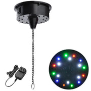TheLAShop Rotating Disco Ball & RGB Spotlight Set for Nightclub, Retro Disco Image