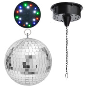 TheLAShop 12" Mirror Disco Ball Complete Kit Multi-Color Image