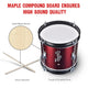 TheLAShop 3 Piece Kid's Drum Set with Cymbal Drum Throne Image