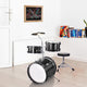 TheLAShop Swivel Drum Throne Adjustable Height Padded Seat Drummers Stool Image