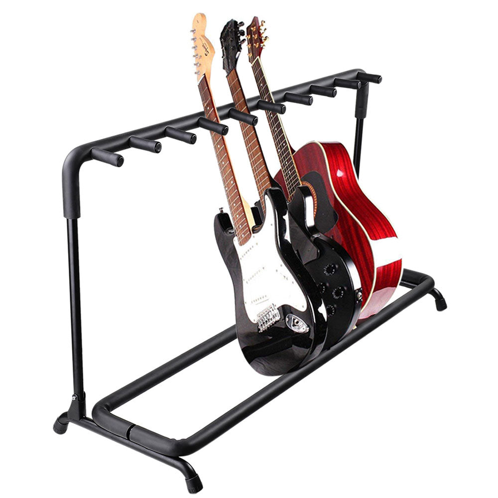 TheLAShop Multiple Guitar Folding Stand Holder Rack Display 3/ 5/ 7/ 9 ...